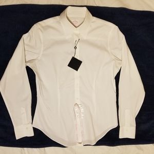 Brooks Brothers Womens White Button-down Shirt